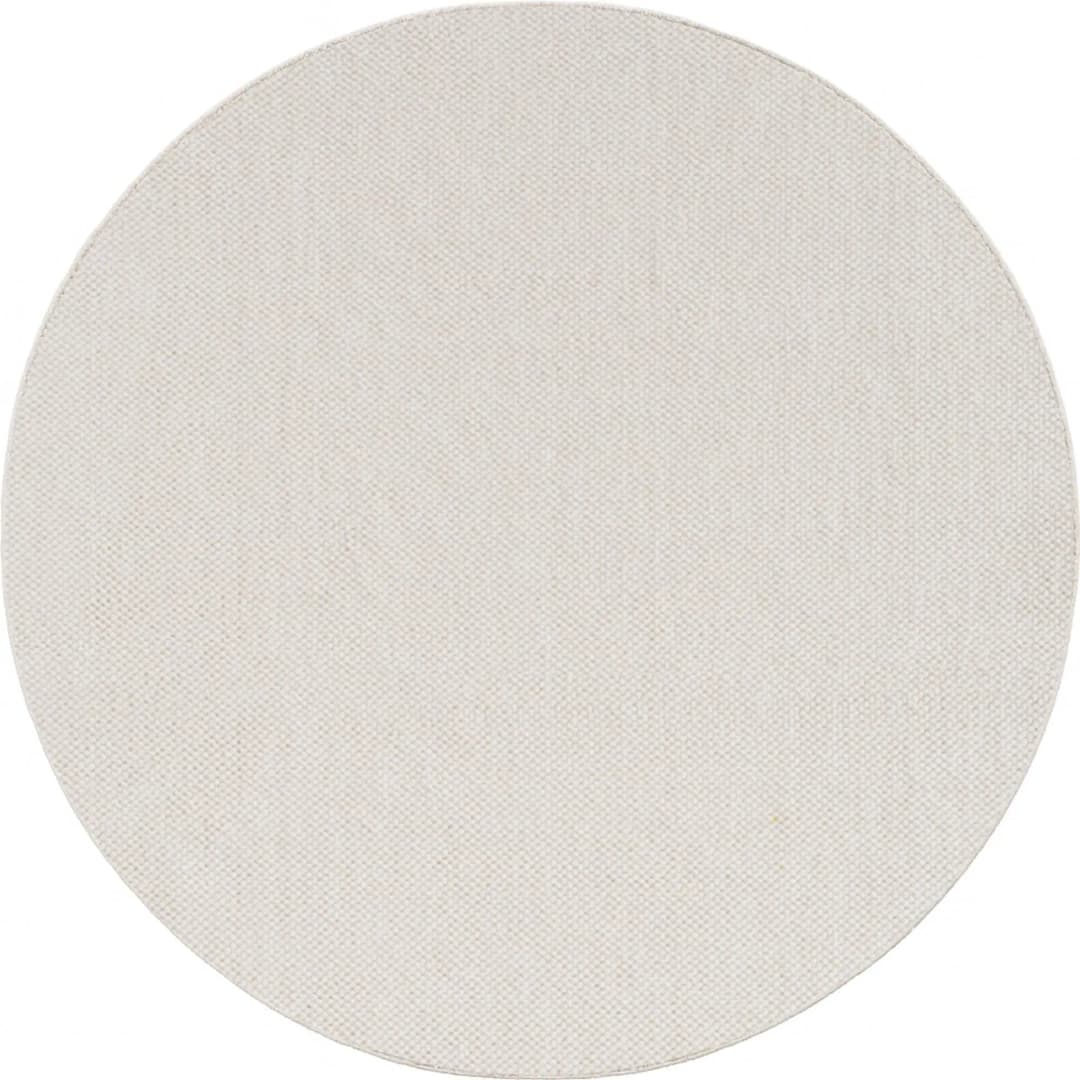 Berber-Tradition Webteppich 160 x 160 cm Creme