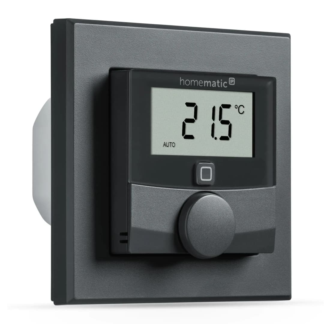 Wandthermostat mit Schaltausgang Anthrazit