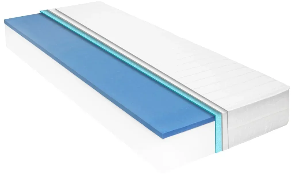 Matratze 180 x 200 cm Viskoelastischer Memory-Schaum 18 cm