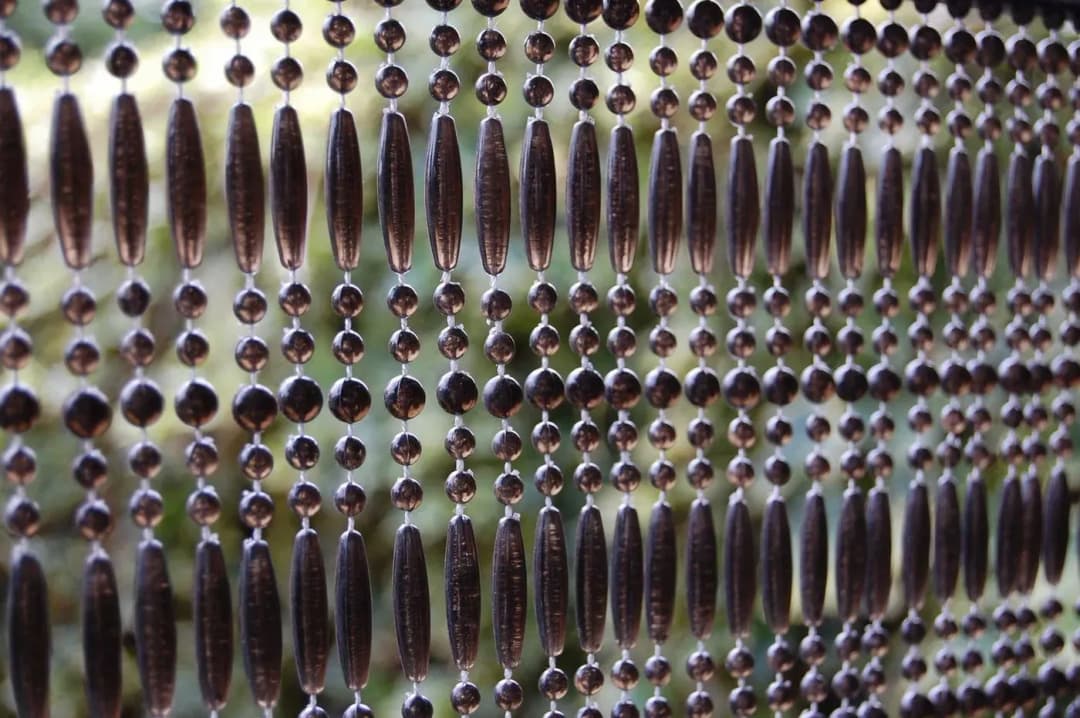 Türvorhang Fréjus 1 Ösen 90 x 210 cm Braun