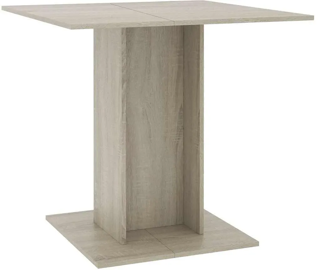Sonoma-Eiche 80 x 75 x 80 cm braun