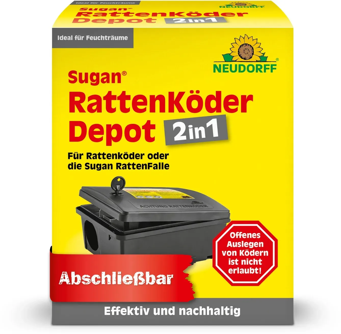 Sugan Rattenköder Depot 1 St.