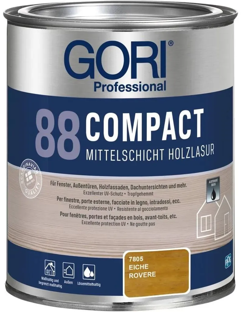 88 Compact-Lasur 750 ml eiche