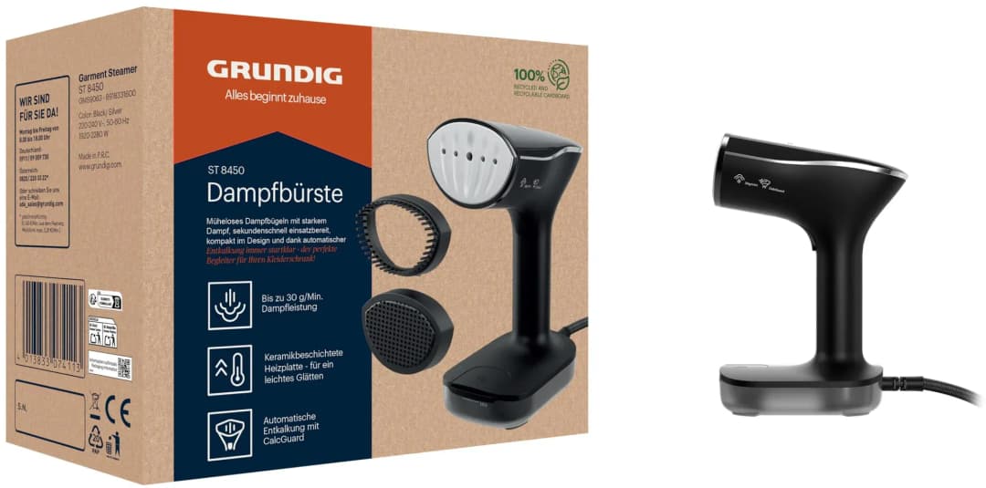 Dampfbürste ST 8450 schwarz