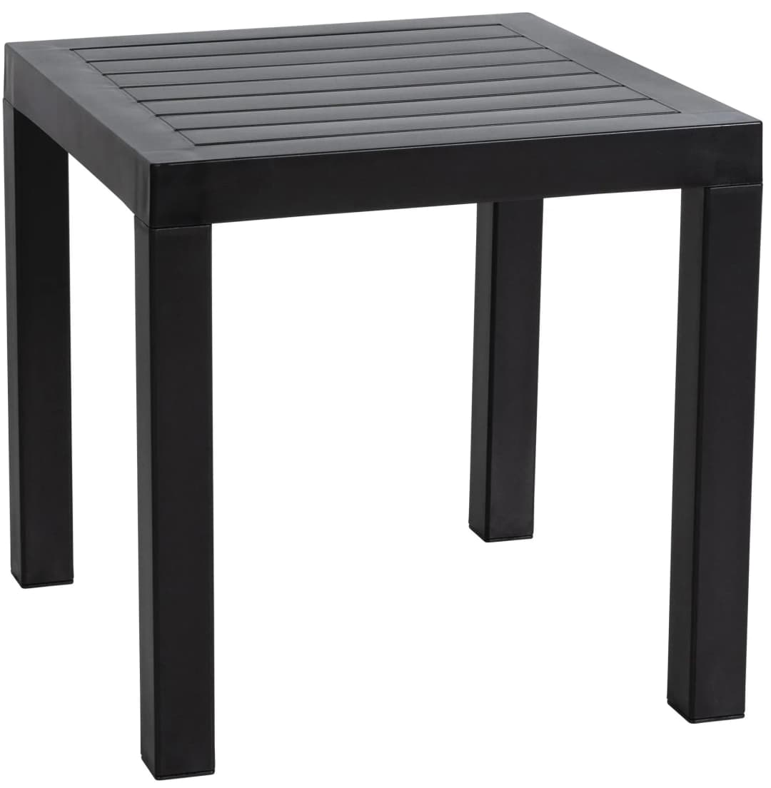 Ocean Beistelltisch 45 x 45 x 45 cm schwarz