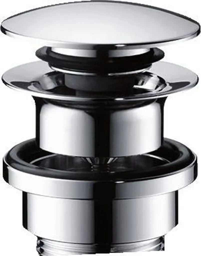 Ablaufgarnitur Push-Open 1 1/4" Chrom