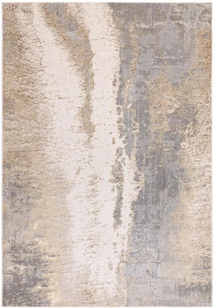 SARNTAL Teppich 120 x 170 cm Silbergrau