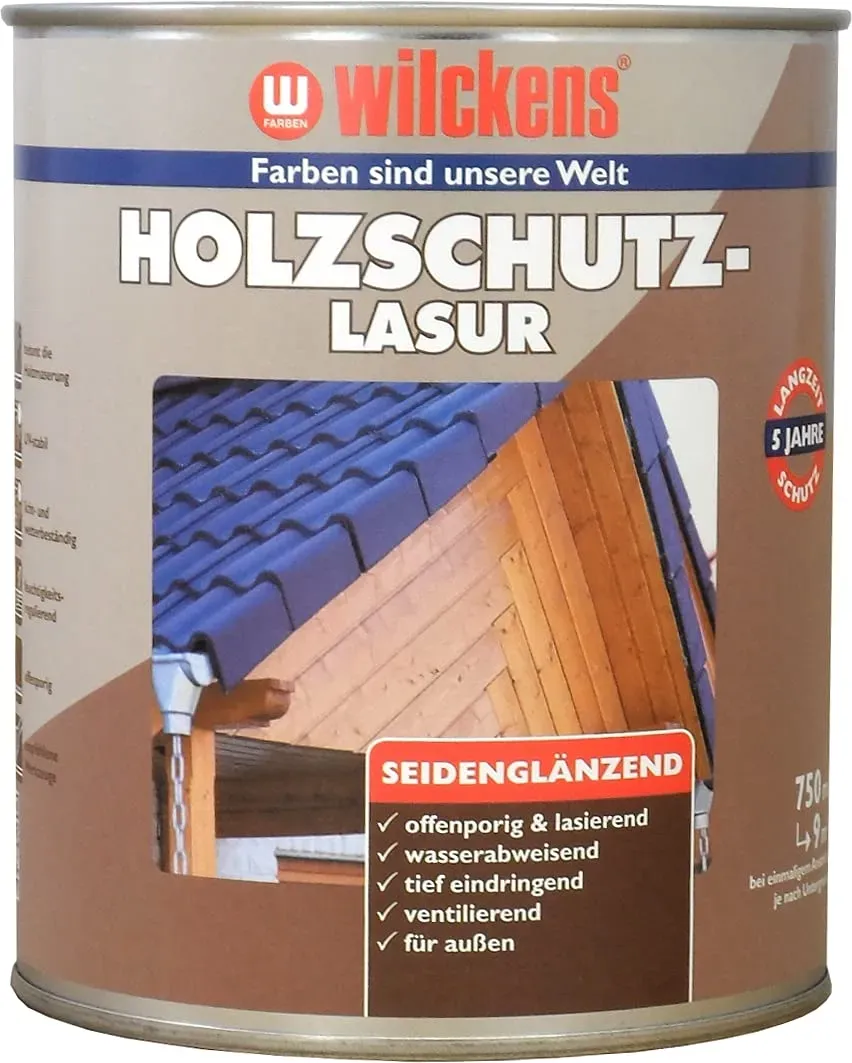 Holzschutzlasur Nussbaum 0,75 l