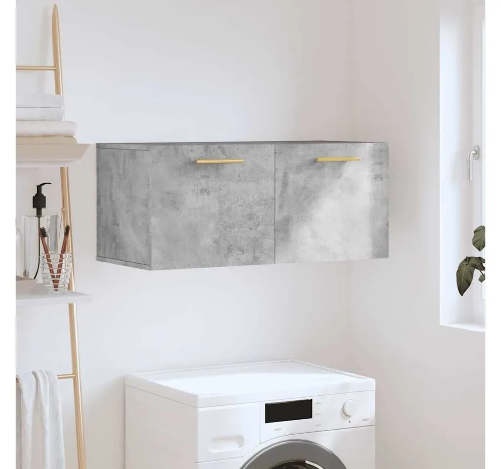 Wandschrank 80 x 36,5 x 35 cm 1-tlg. grau