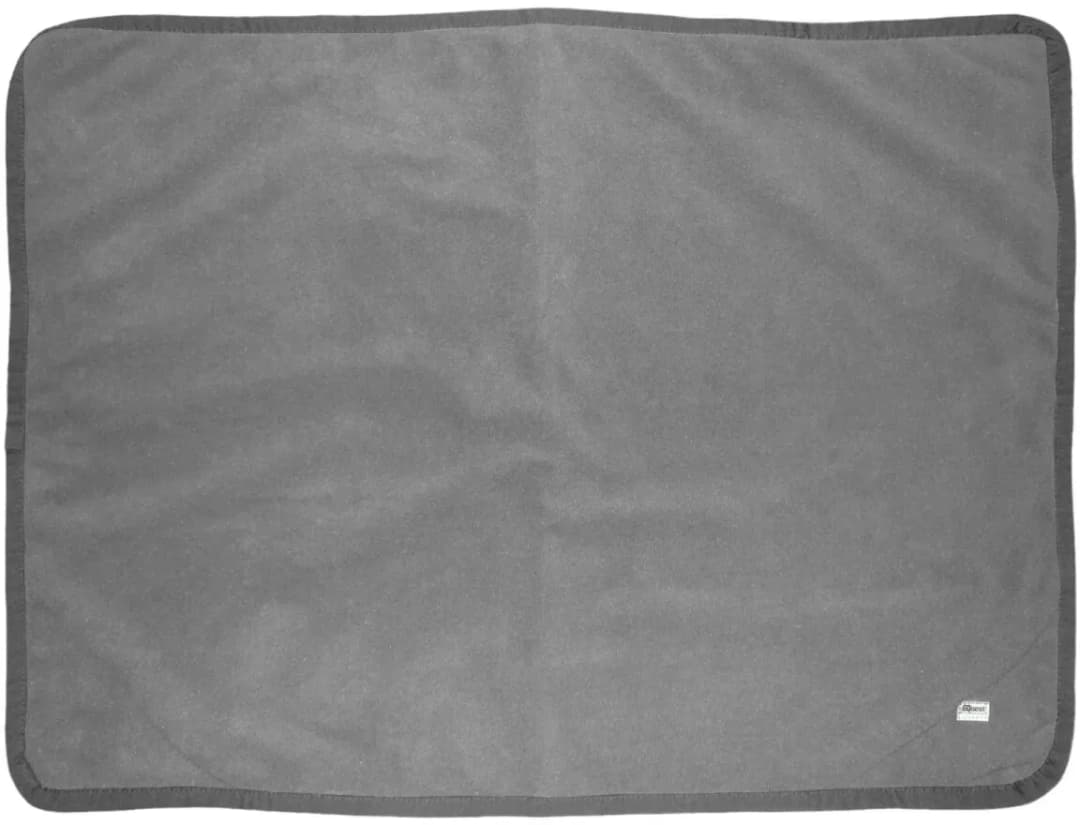 Hundematte Alpha Fleece 150 x 100 cm Grau/Anthrazit