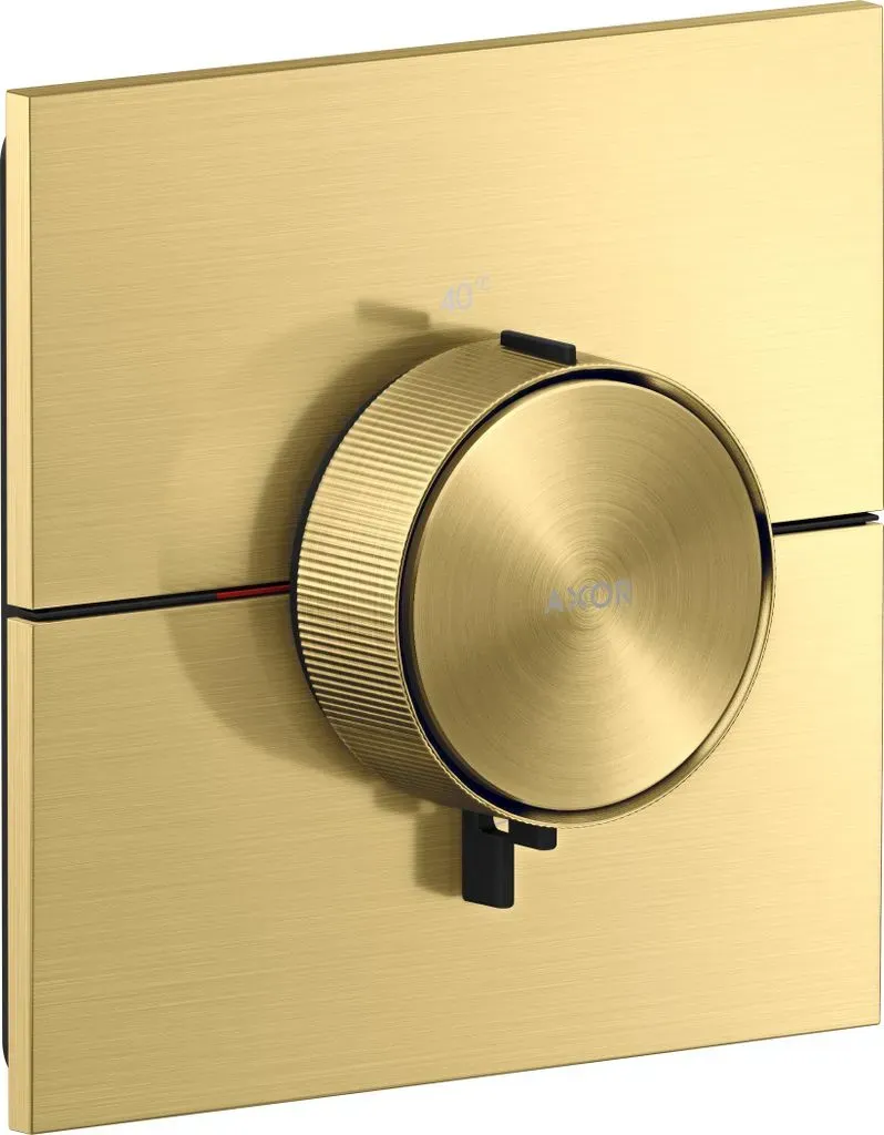 ShowerSelect ID Duschthermostat eckig für 1 Verbraucher Brushed Brass 36774950