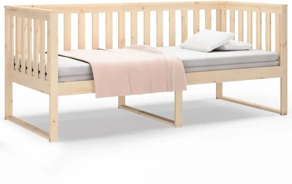 Tagesbett 100 x 200 cm Braun