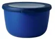 Frischhaltedose Cirqula rund blau 10,0 cm 1,0 l