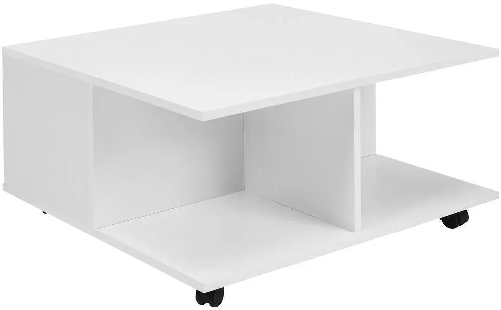 Couchtisch Weiß Holz 70 x 36 cm