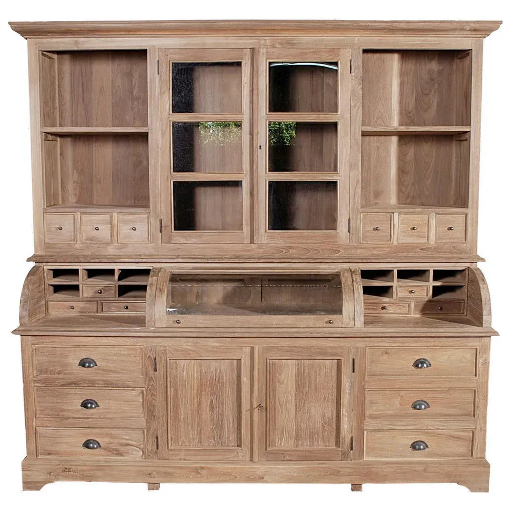 Buffet Romanteaka 220 x 60 x 210 cm BRAUN