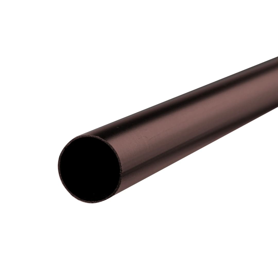 Gardinenstange | ⌀ 19 mm, 120 cm Länge, rot-bronze gebürstet