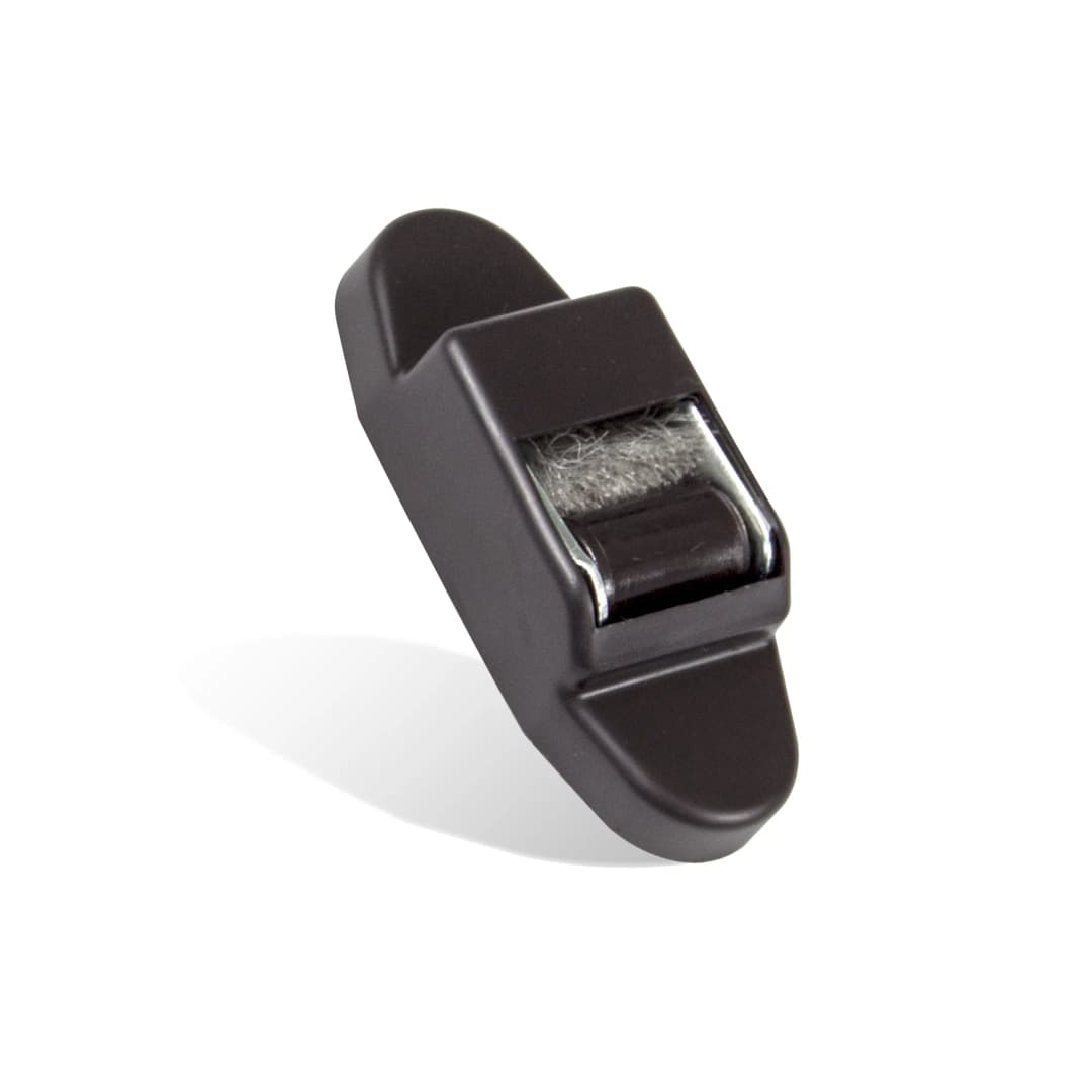 JAROLIFT Mini Rollladen-Gurtleitrolle in braun inkl. Bürstendichtung