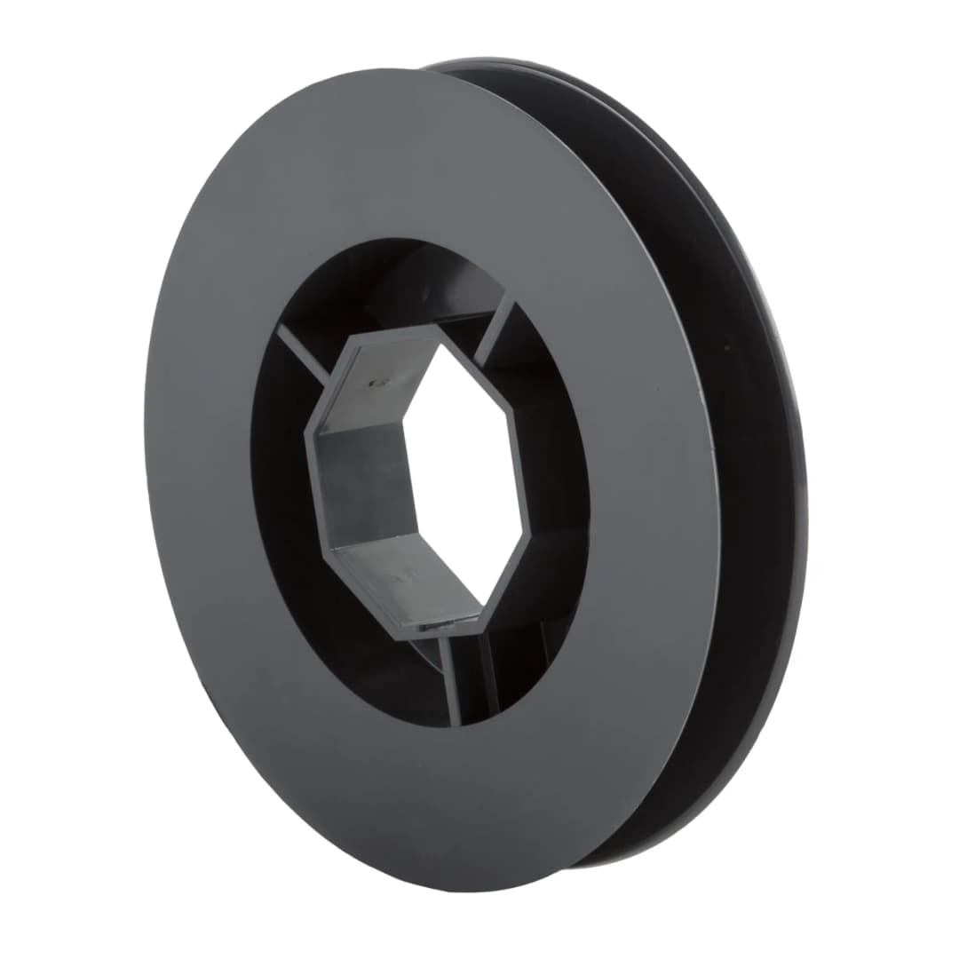 JAROLIFT Gurtscheibe für Rollladen 8-Kant Welle SW40 (120mm Durchmesser)