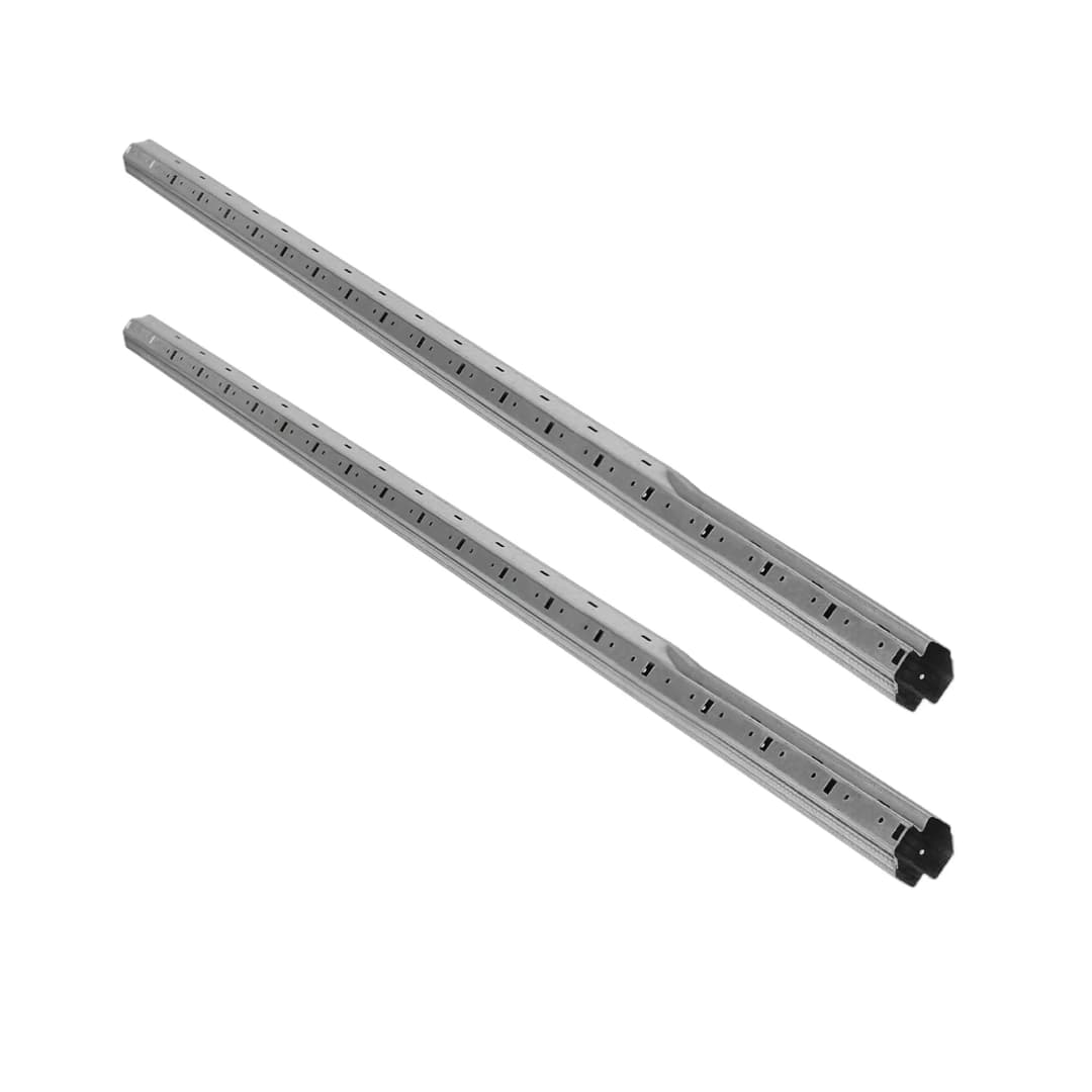 JAROLIFT Steckwelle SW40 / 2 x 115 cm Länge | bis zu 190 cm Verlängerung der Rollladenwelle