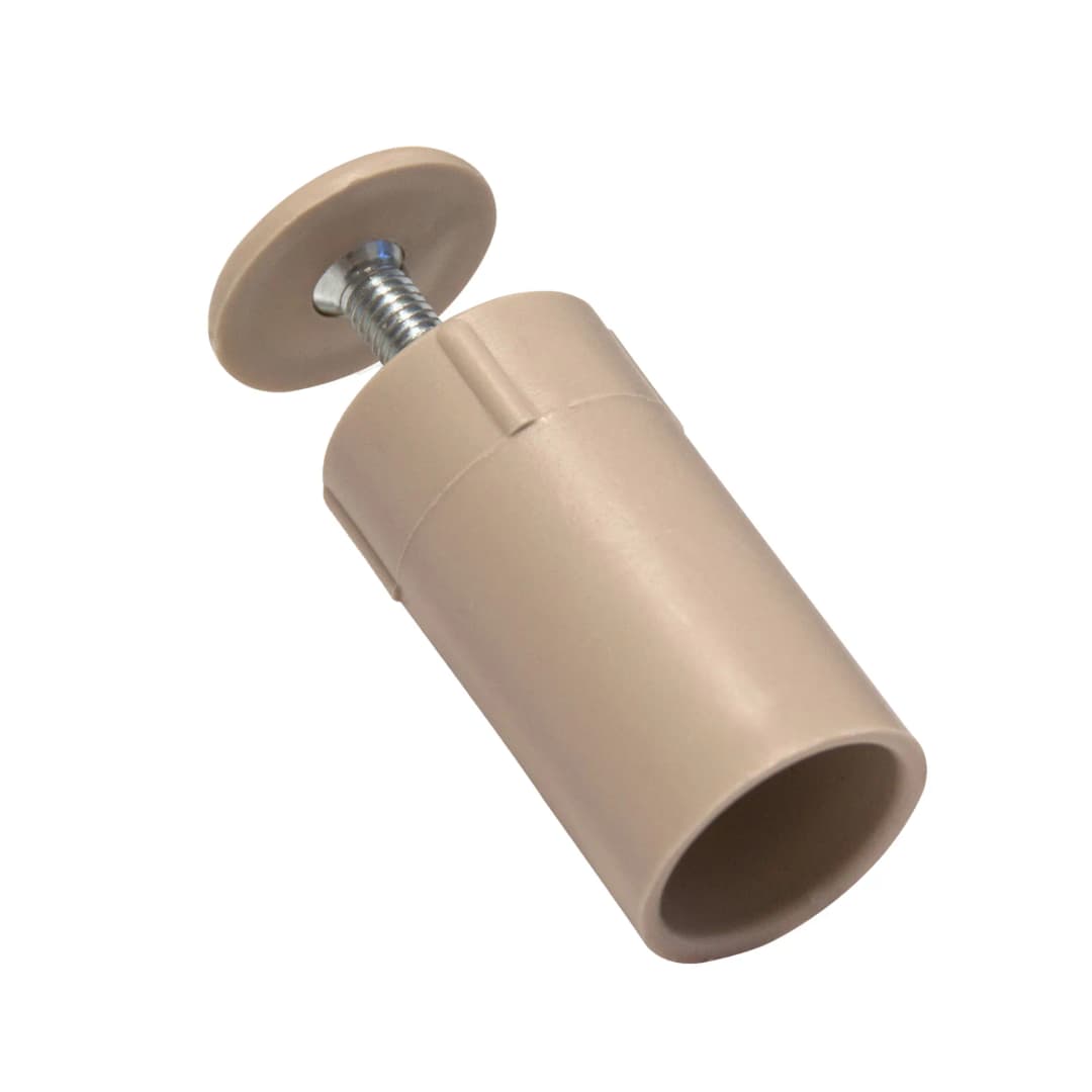 Anschlagstopper 40 mm für Rollladenendleiste | beige | JAROLIFT