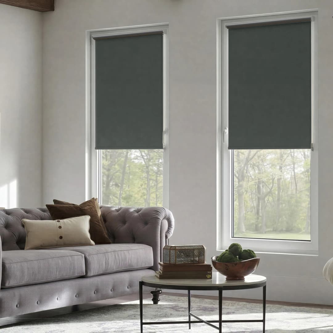 Verdunkelungsrollo / Thermorollo Tenebra | 120x220 cm, grau | VICTORIA M Thermo Rollo, Thermo-Rollo