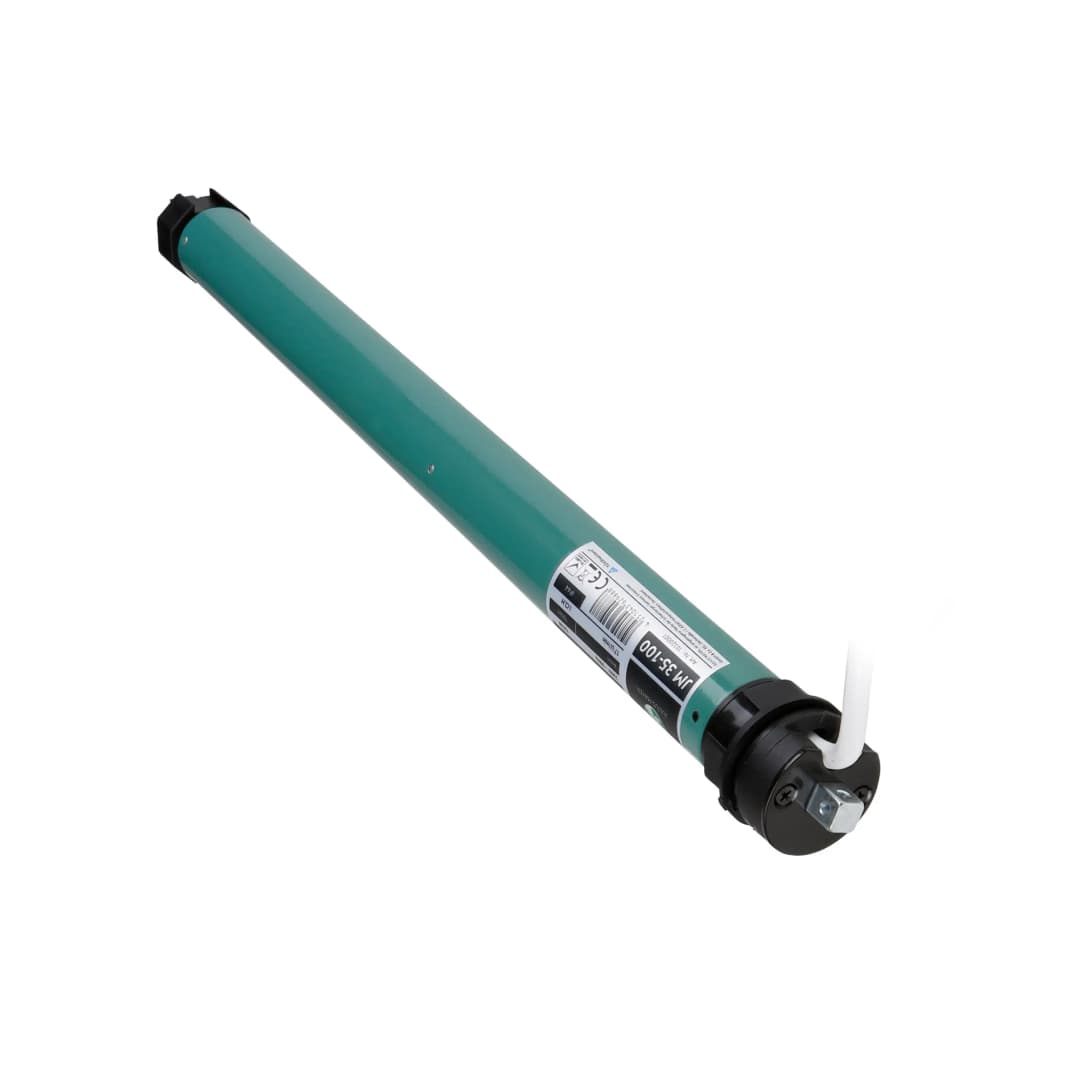 Rolladenmotor (10 Nm, 25 kg | SW40) - JULIUS MAYER JM35-100 - Rohrmotor Rolladenantrieb, 35 mm Rohrdurchmesser