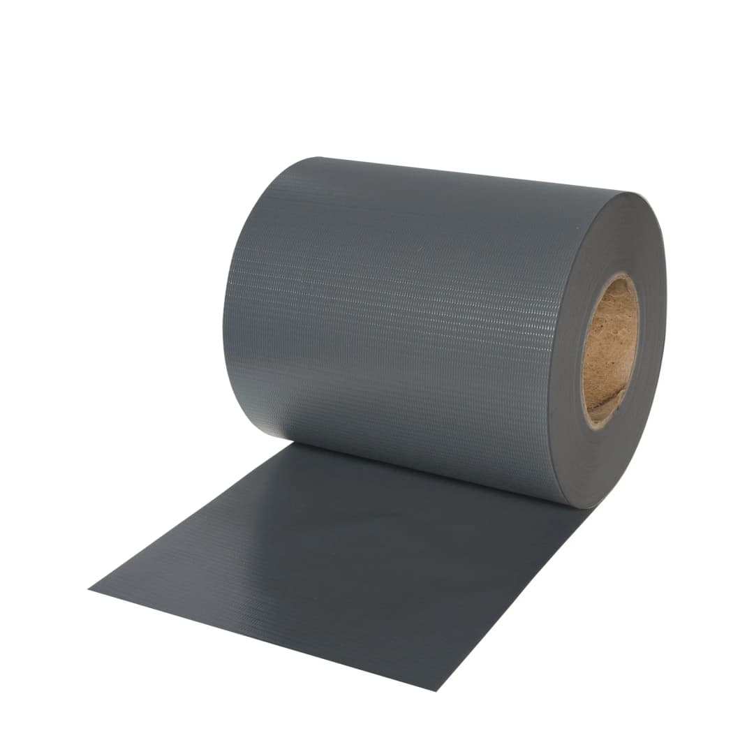 PVC Sichtschutzstreifen | inkl. 25 Befestigungsclips, 19 cm x 40 m, anthrazit | JAROLIFT