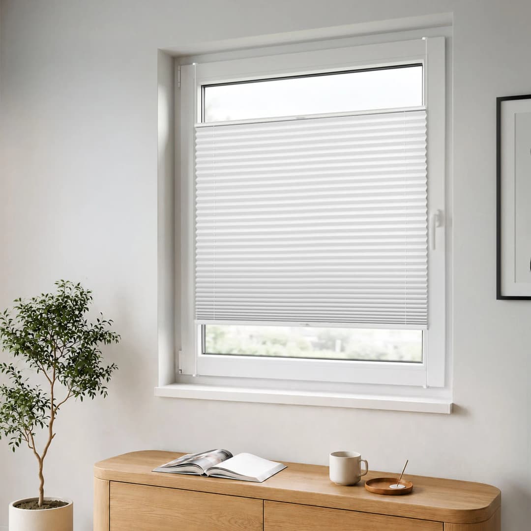 Easyfix Allday Plissee | 35 x 100 cm, weiß