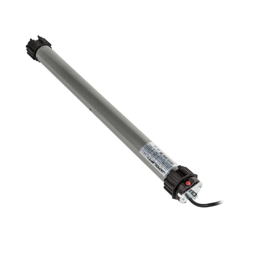 JAROLIFT Elektronischer Rollladenmotor TDEP 40/13 m. 40 mm Wellenadapter, 1 Sternlager, 1 Klicklager