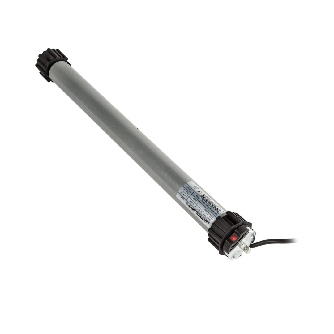 JAROLIFT Elektronischer Rollladenmotor TDEP 30/13 m. 40 mm Wellenadapter, 1 Sternlager, 1 Klicklager
