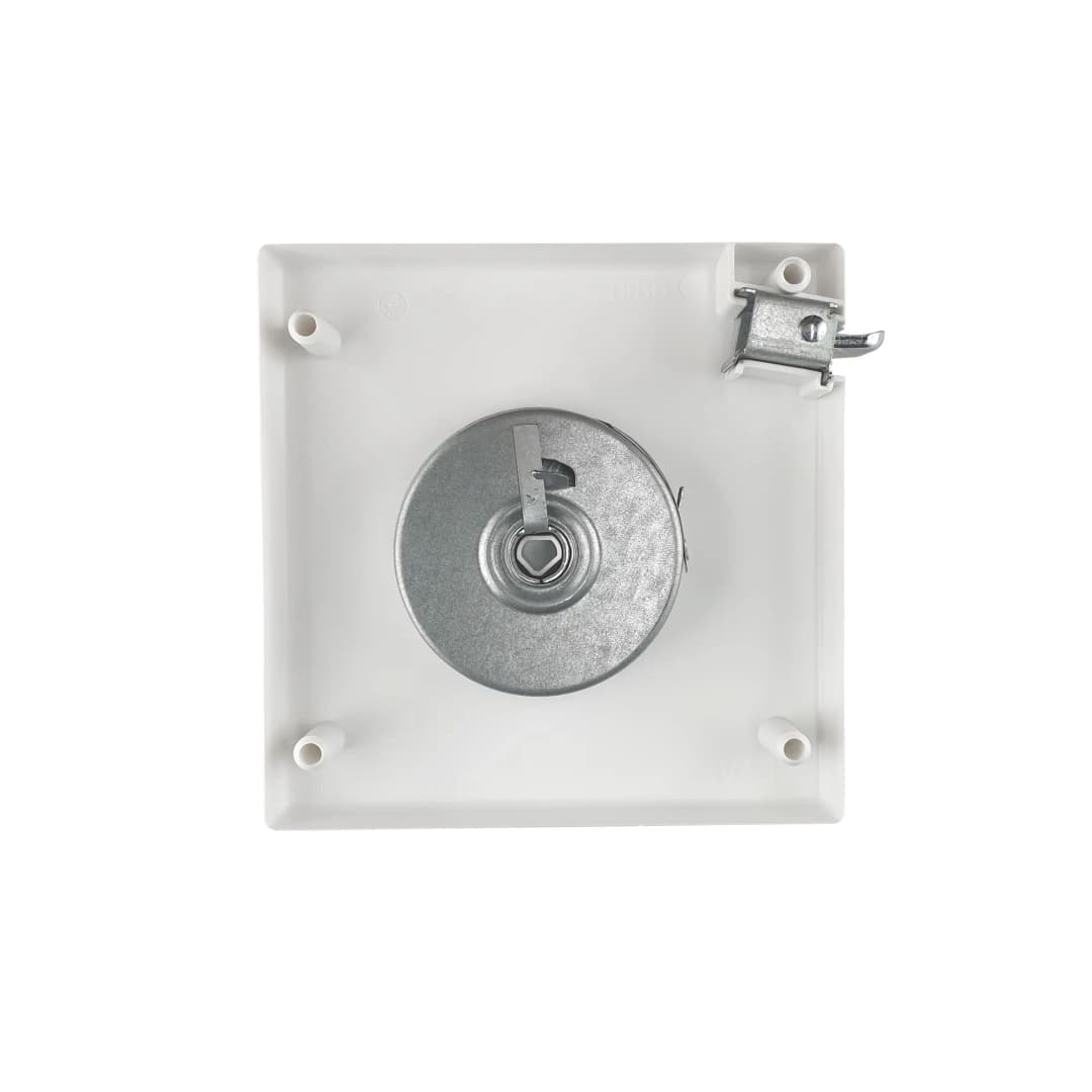 Gurtwickler Aufputz, aufschraubbar 21mm breit, weiss | JAROLIFT, ohne Gurt