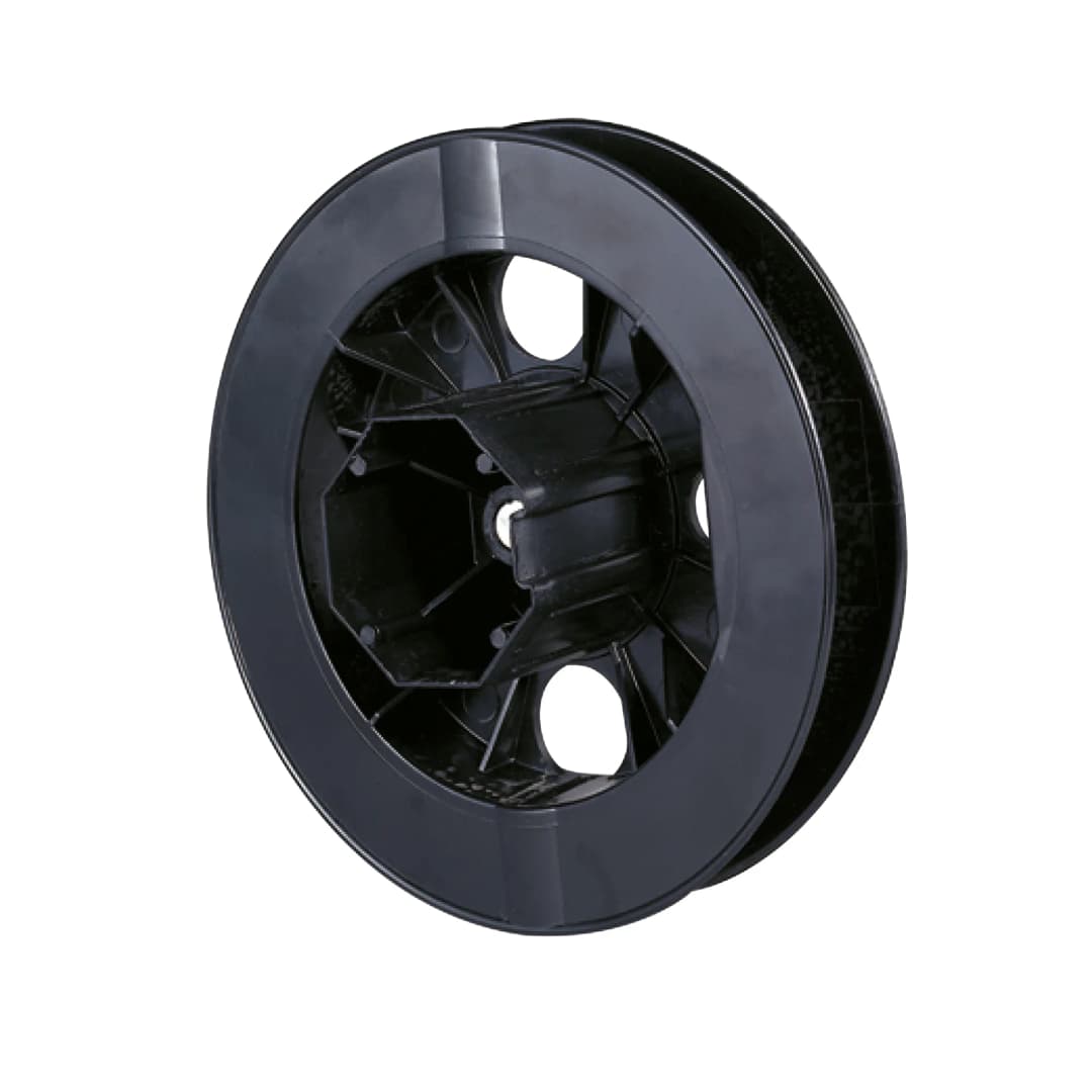 Gurtscheibe 190mm mit Walzenkapsel SW60 - außenl. Achsstift (134001) | JAROLIFT