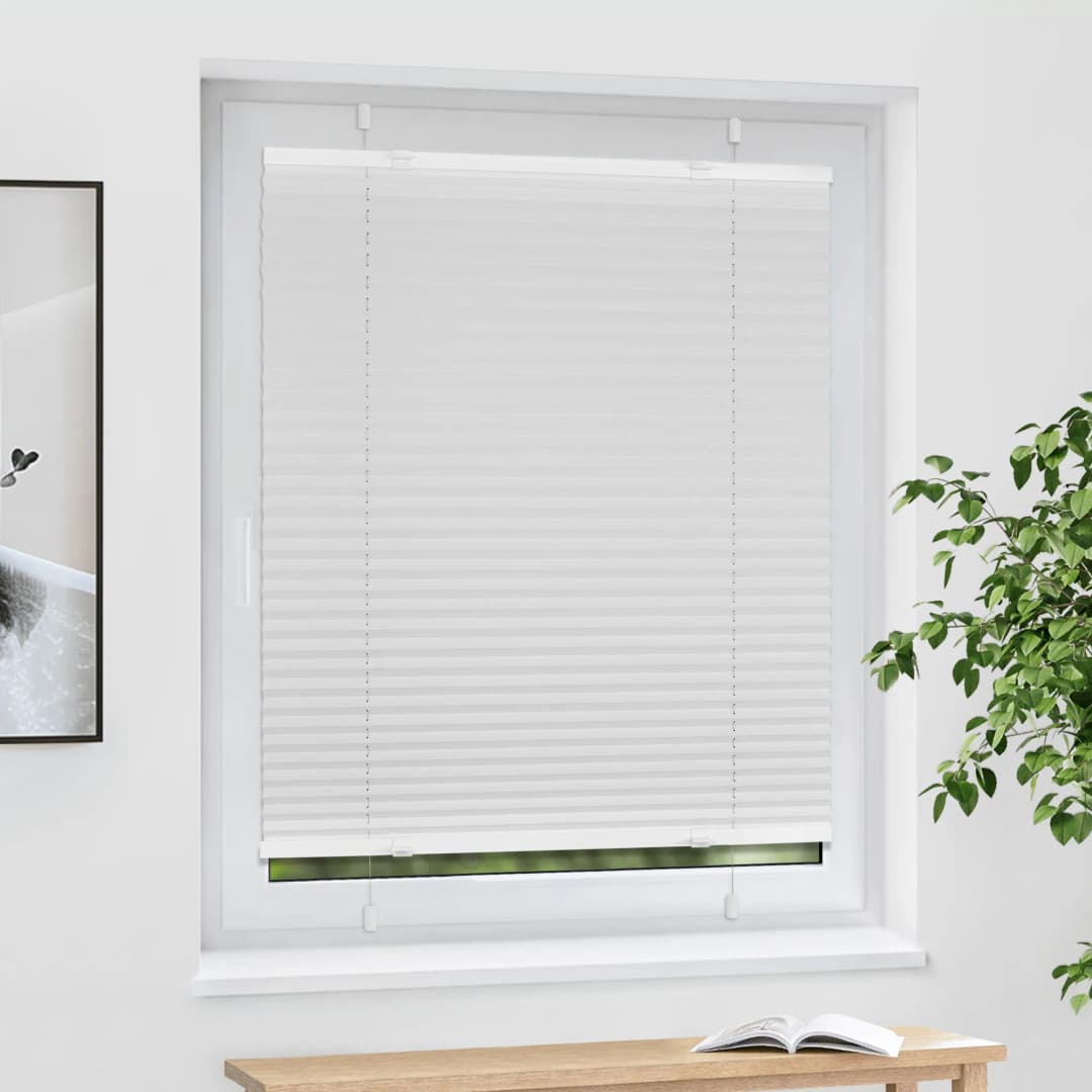 Plissee EasyFix 35x100 cm weiss - standard - VICTORIA M