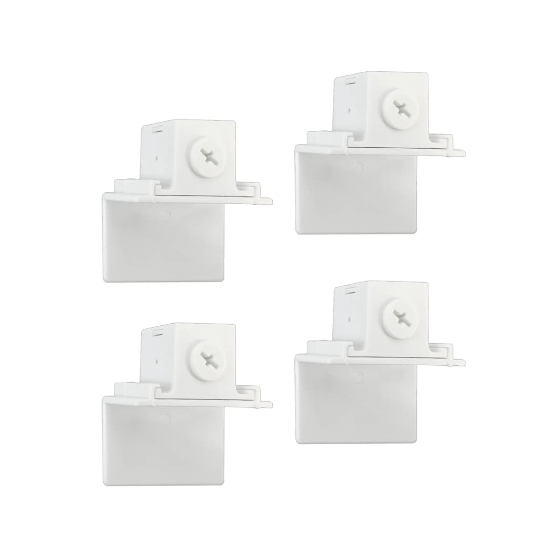 Klebehalter Befestigungs-Set für EasyFix Plissees, 4er Pack - VICTORIA M