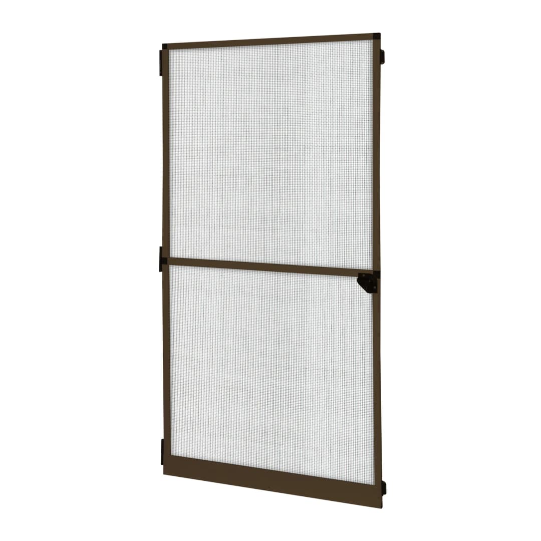 Fliegengittertür - Drehtür Profi Line, 120x220 cm, braun | JAROLIFT Insektenschutz