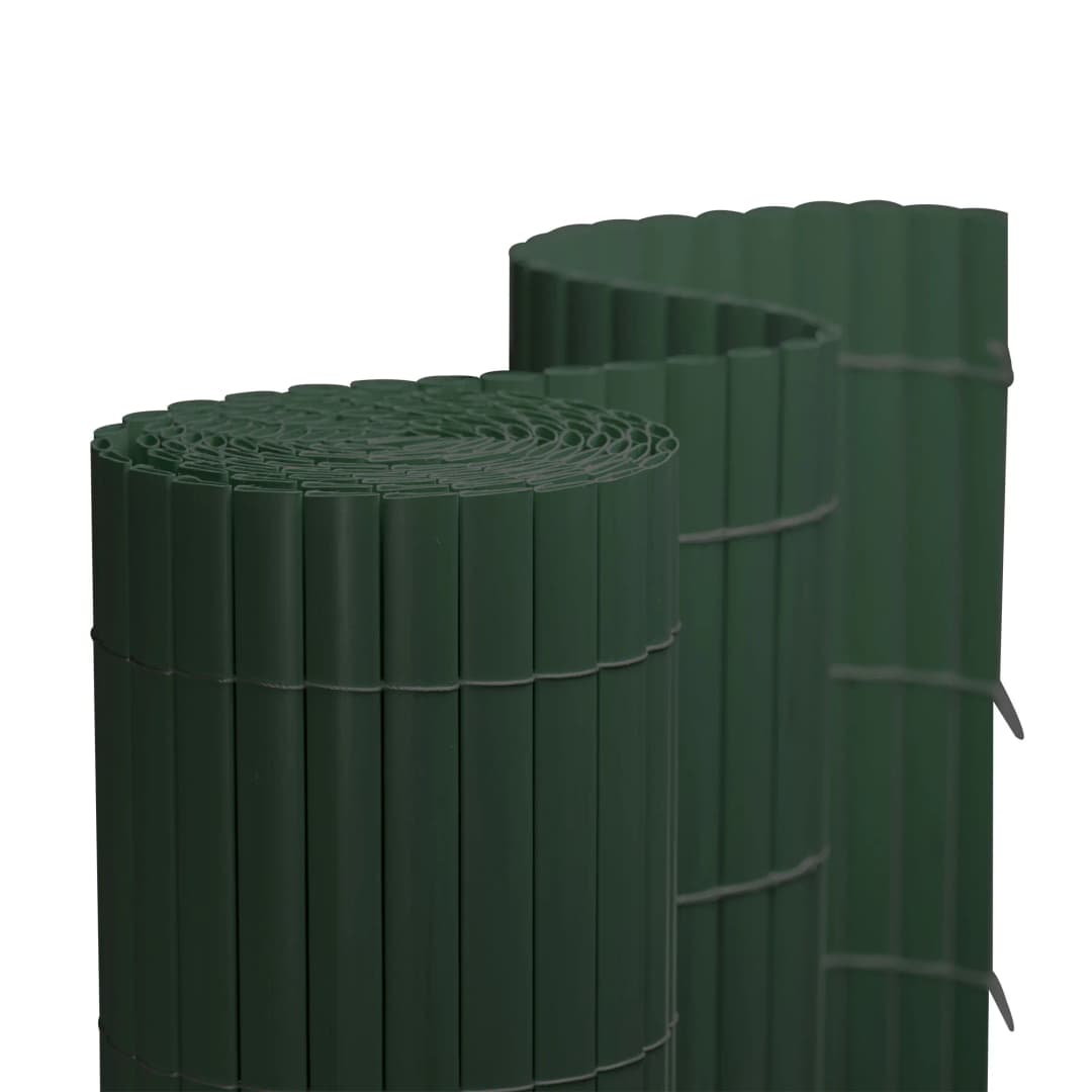 PVC Sichtschutzmatte | 90x300 cm, grün | JAROLIFT Sichtschutz / Sichtschutzzaun aus Kunststoff für Balkon, Garten, Terrasse