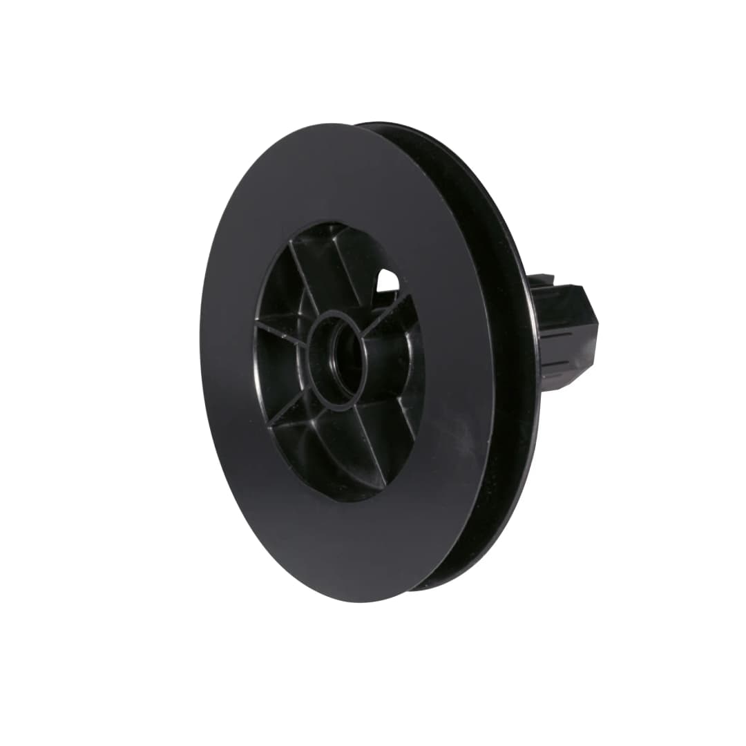 Gurtscheibe 100mm mit Walzenkapsel SW40 lang - mit Kugellageraufnahme (131021) | JAROLIFT