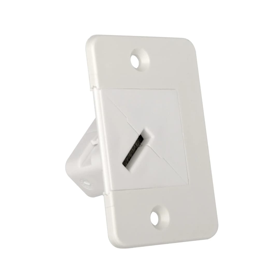 DiHa ESM Verschlussdeckel-Gurtführung f. 14mm Gurtband / 45° gedreht (14145), 1er Pack