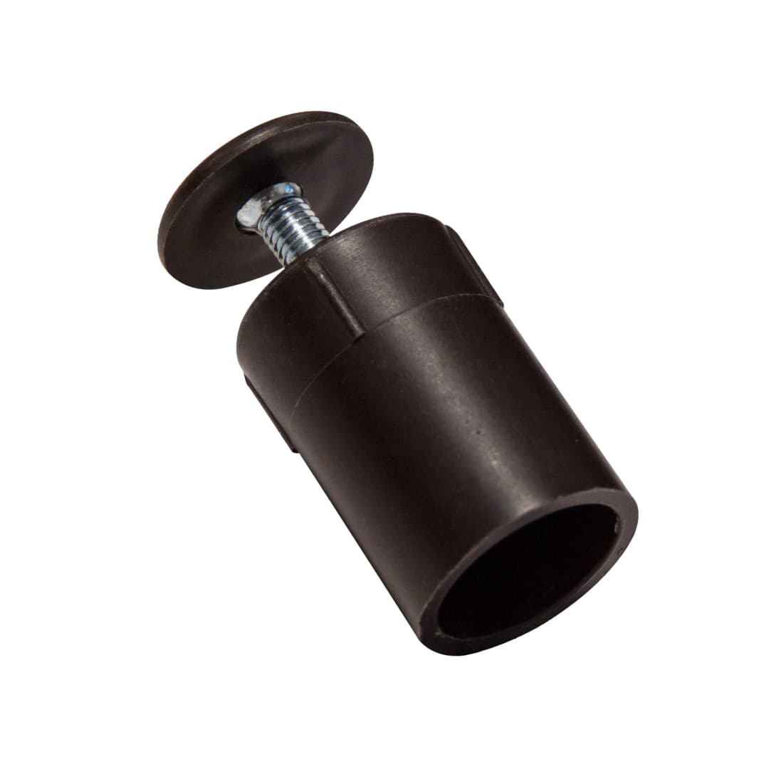 Anschlagstopper 30 mm für Rollladenendleiste | braun | JAROLIFT