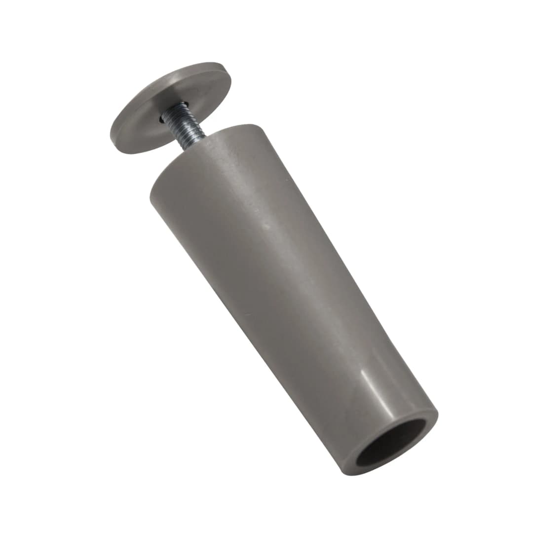 Anschlagstopper 60 mm für Rollladenendleiste | grau | JAROLIFT