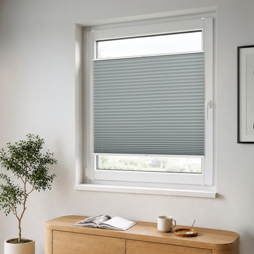 Easyfix Allday Plissee | 35 x 100 cm, grau