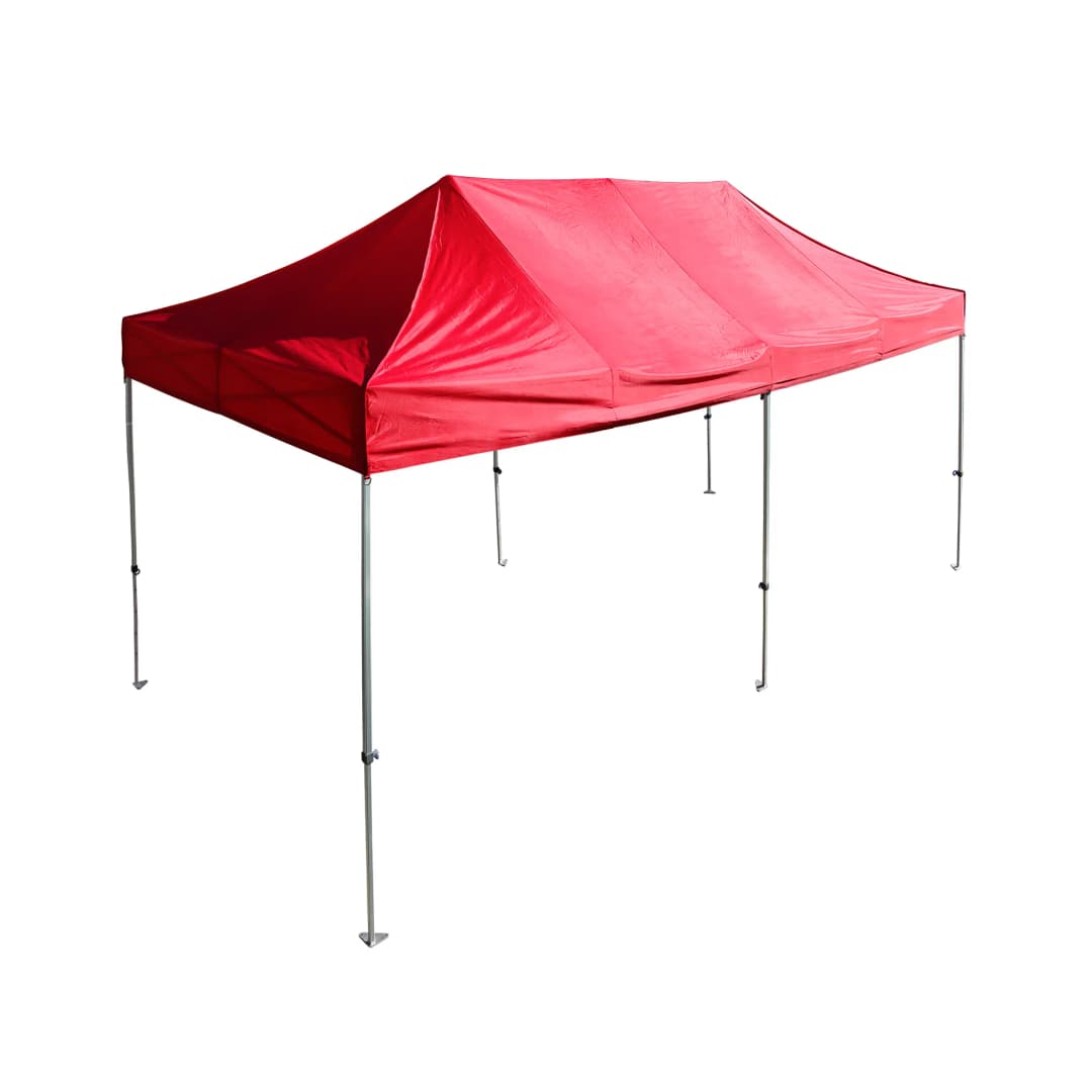paramondo Faltpavillon / Faltzelt PRO 30 | 6 x 3m, rot