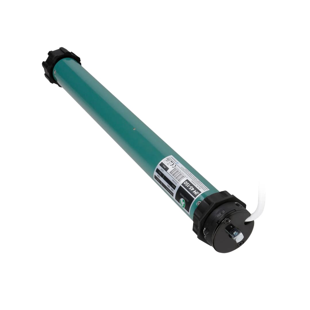Rollladenmotor 15 Nm 38 kg SW60 | JULIUS MAYER JM45-150 - Rohrmotor Rollladenantrieb, 45 mm Rohrdurchmesser