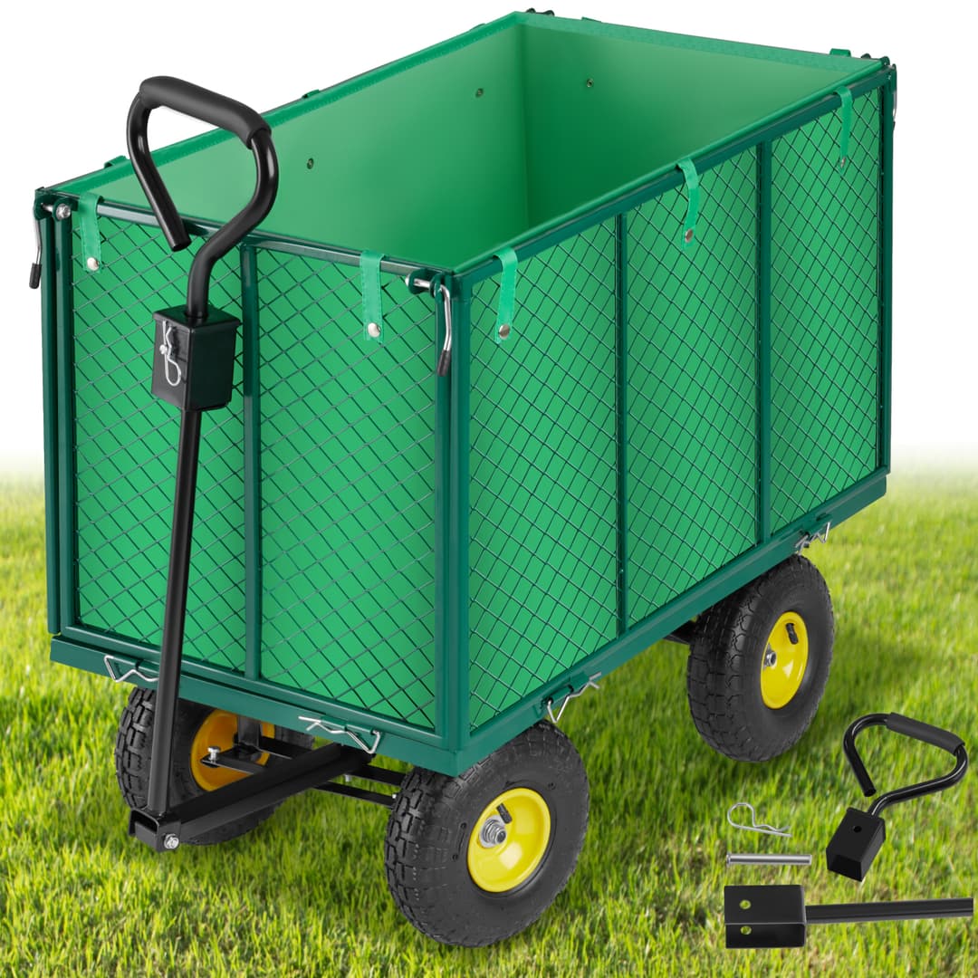 Bollerwagen groß max. 544kg - grün