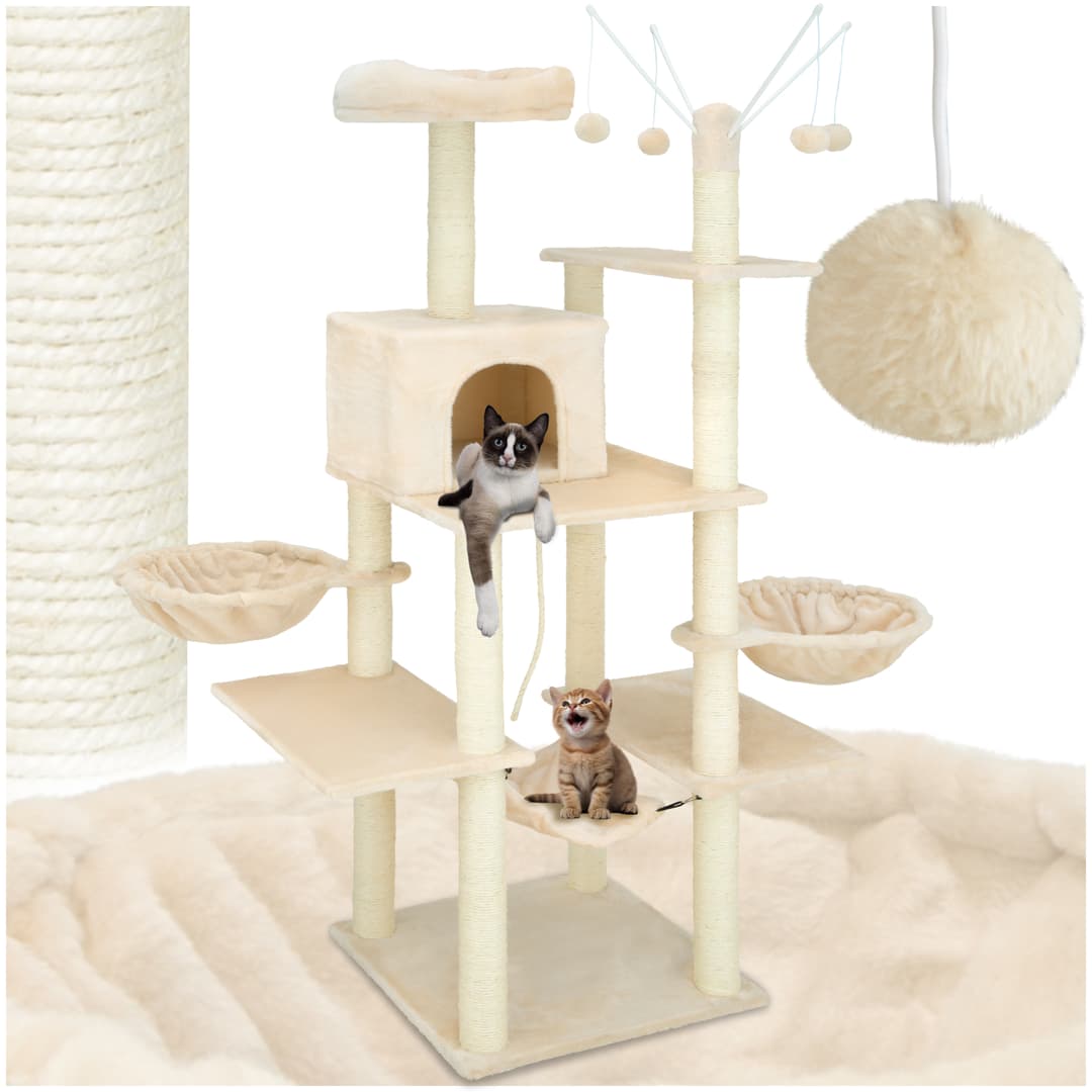 Kratzbaum Lilou 165cm - beige