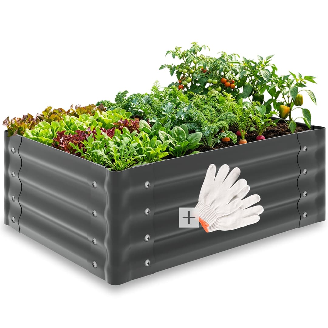 Hochbeet Salvia verzinkt, verschiedene Größen - grau