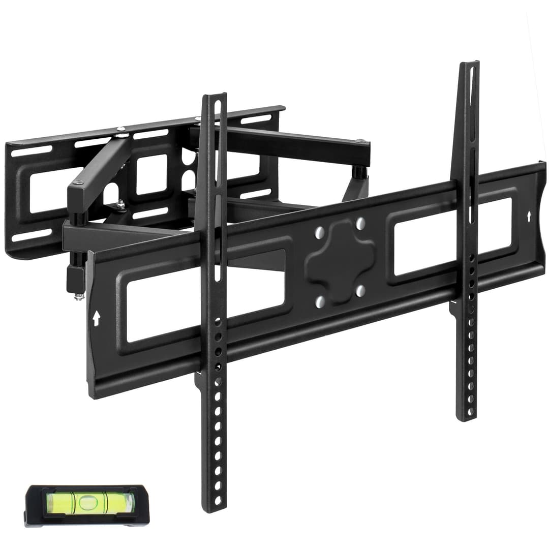 TV Wandhalterung neigbar, schwenkbar für 32" (81cm) bis 100" (254cm), VESA max.: 600x400, bis 120kg - schwarz