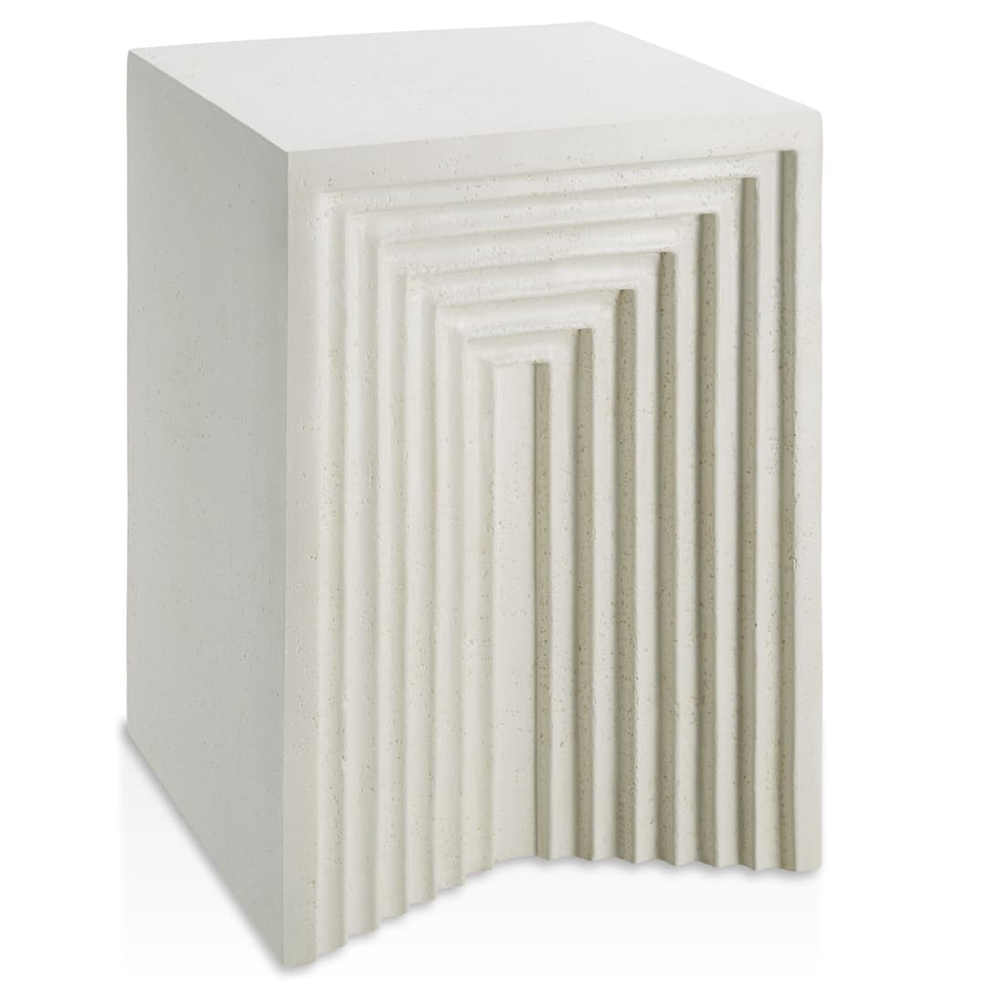 Beistelltisch Aline, in- und outdoor, 38 x 38 x 51 cm - creme
