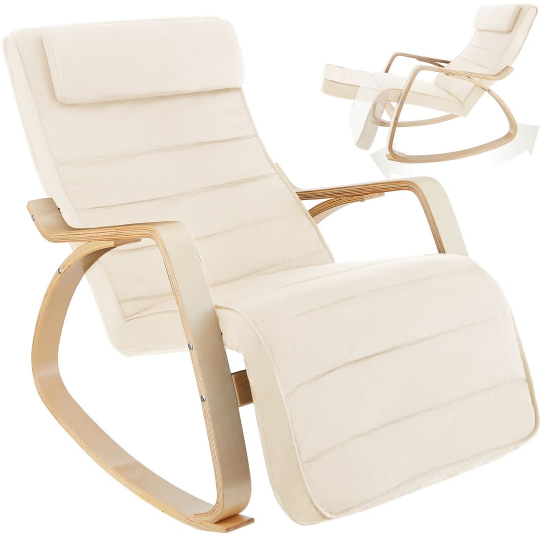 Schaukelstuhl Onda - beige