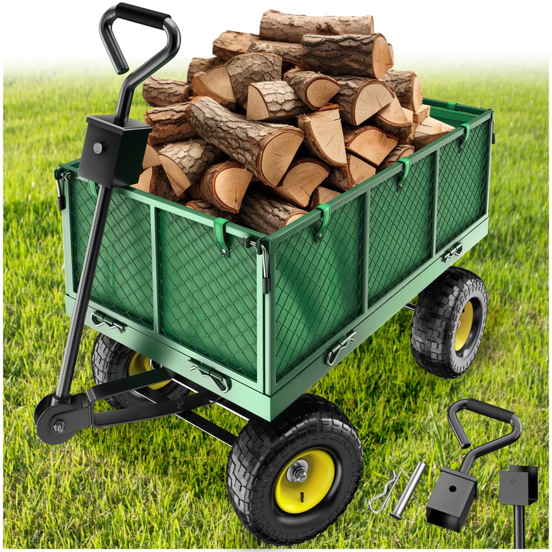 Bollerwagen max. 550kg - grün